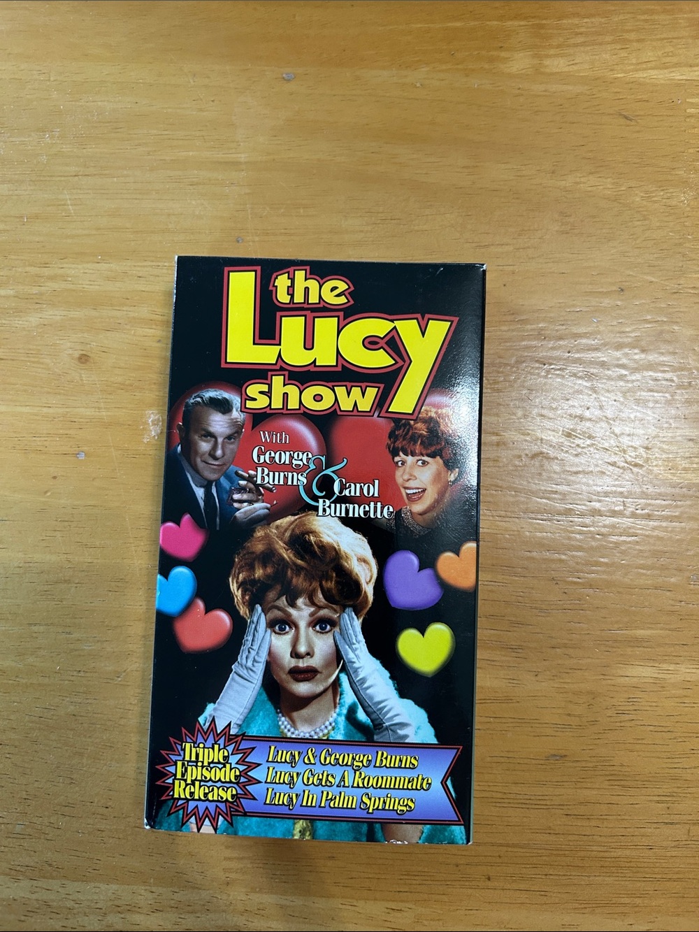 The Lucy Show VHS Tape - Bright Multi-Color Cover